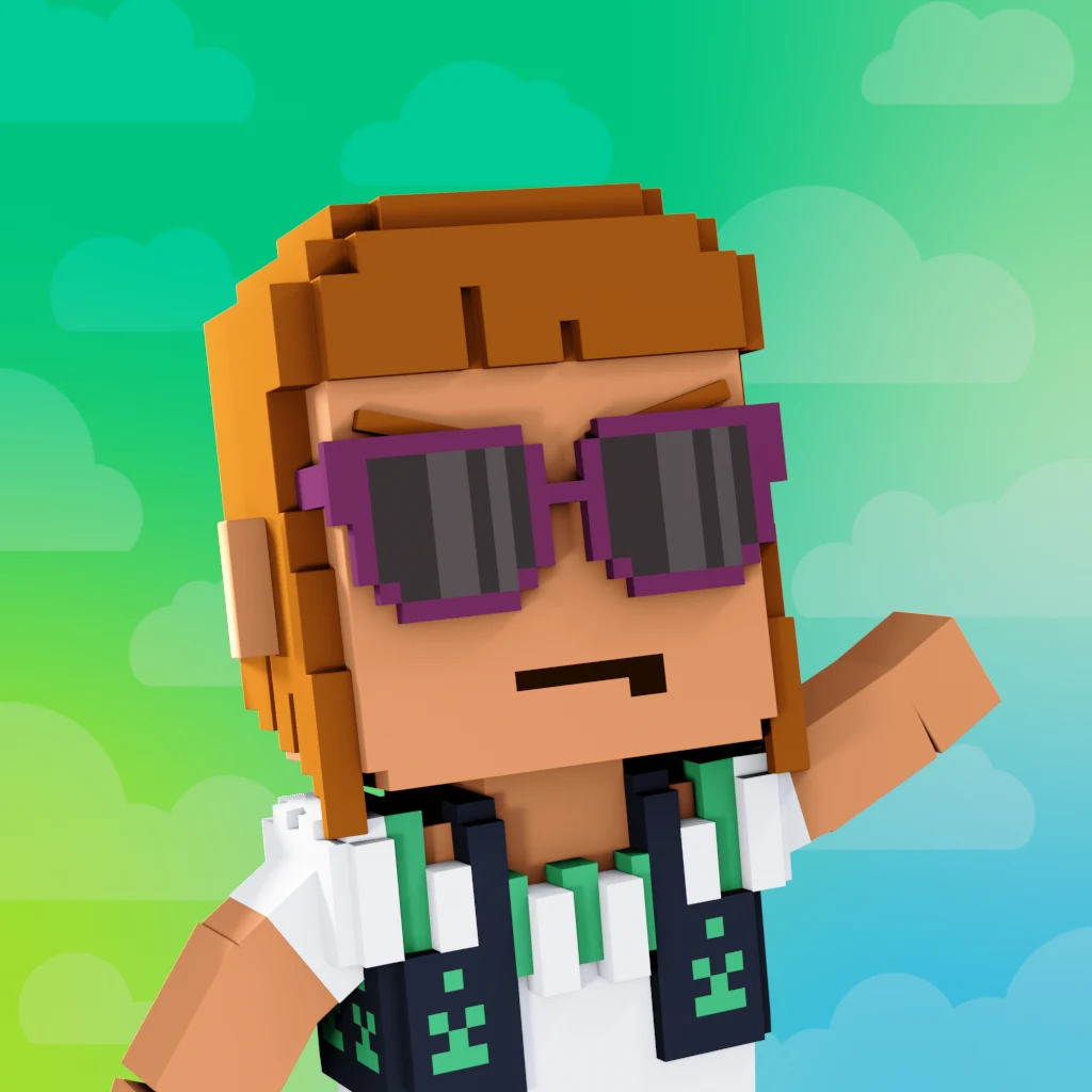Pirate #8166 voxel render