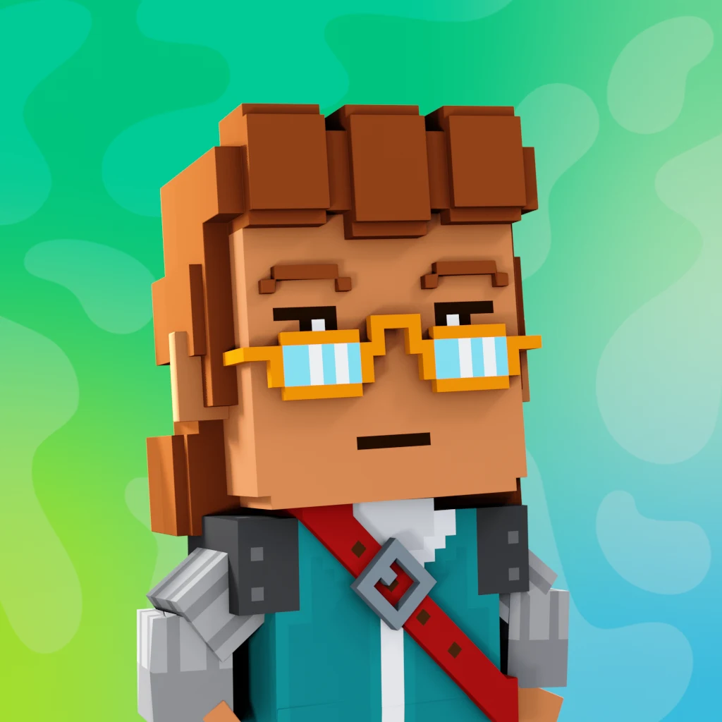 Pirate #8169 voxel render