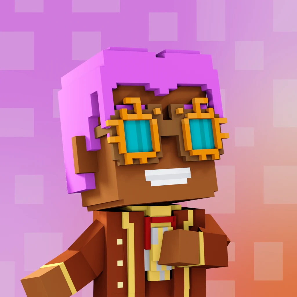 Pirate #8175 voxel render