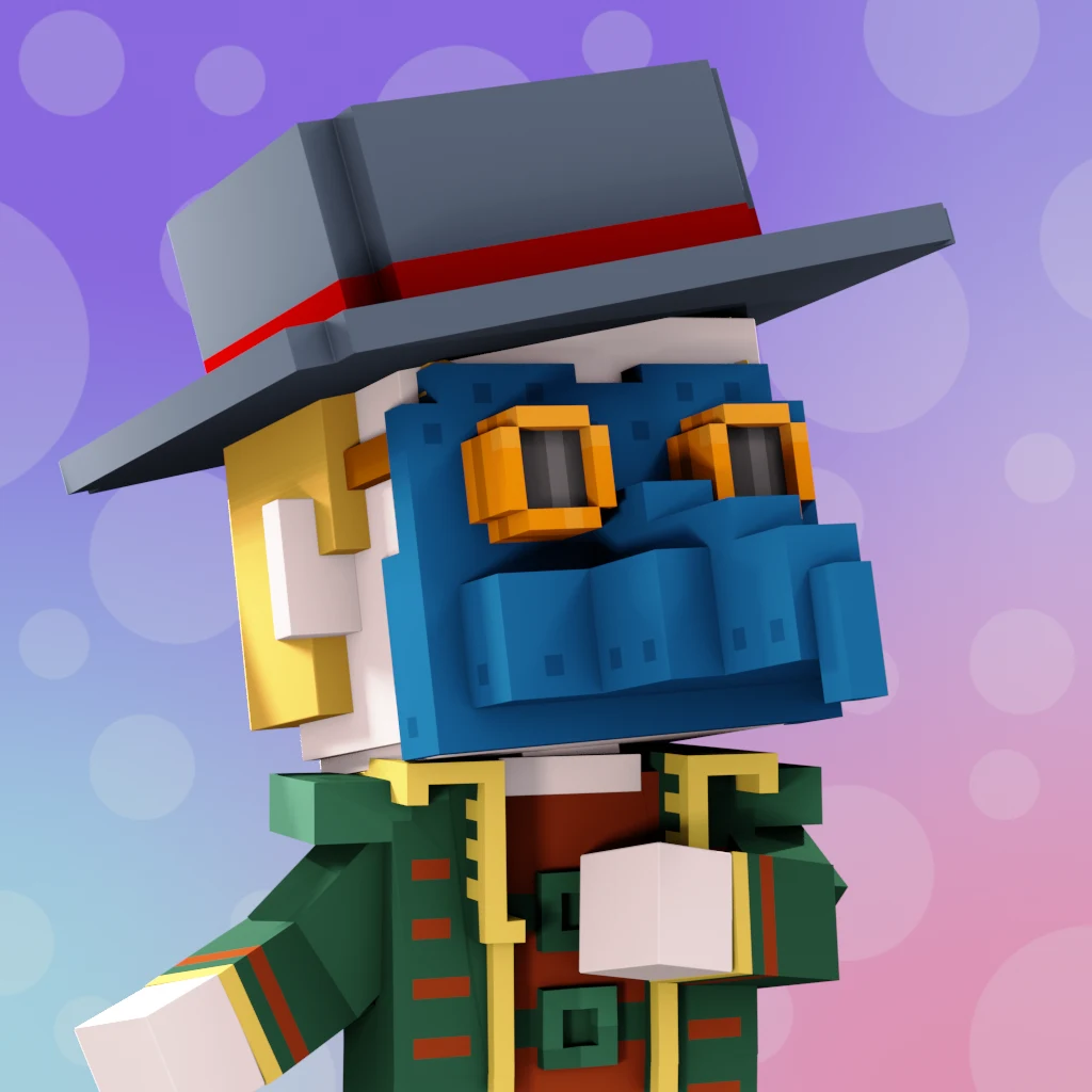 Pirate #8180 voxel render