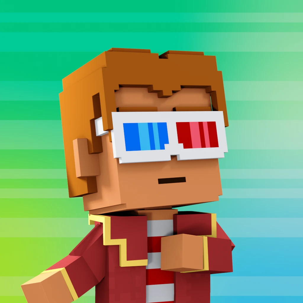Pirate #8181 voxel render