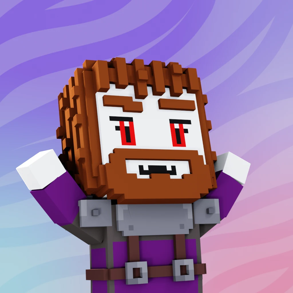 Pirate #8183 voxel render