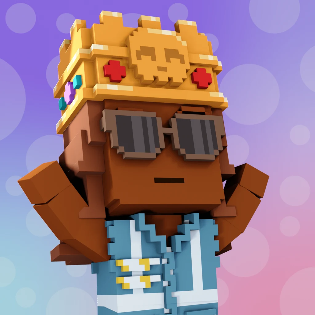 Pirate #8192 voxel render