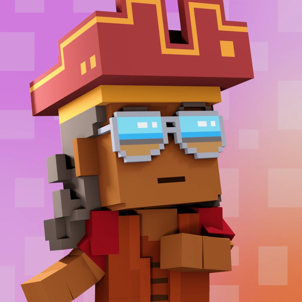 Pirate #8194 voxel render