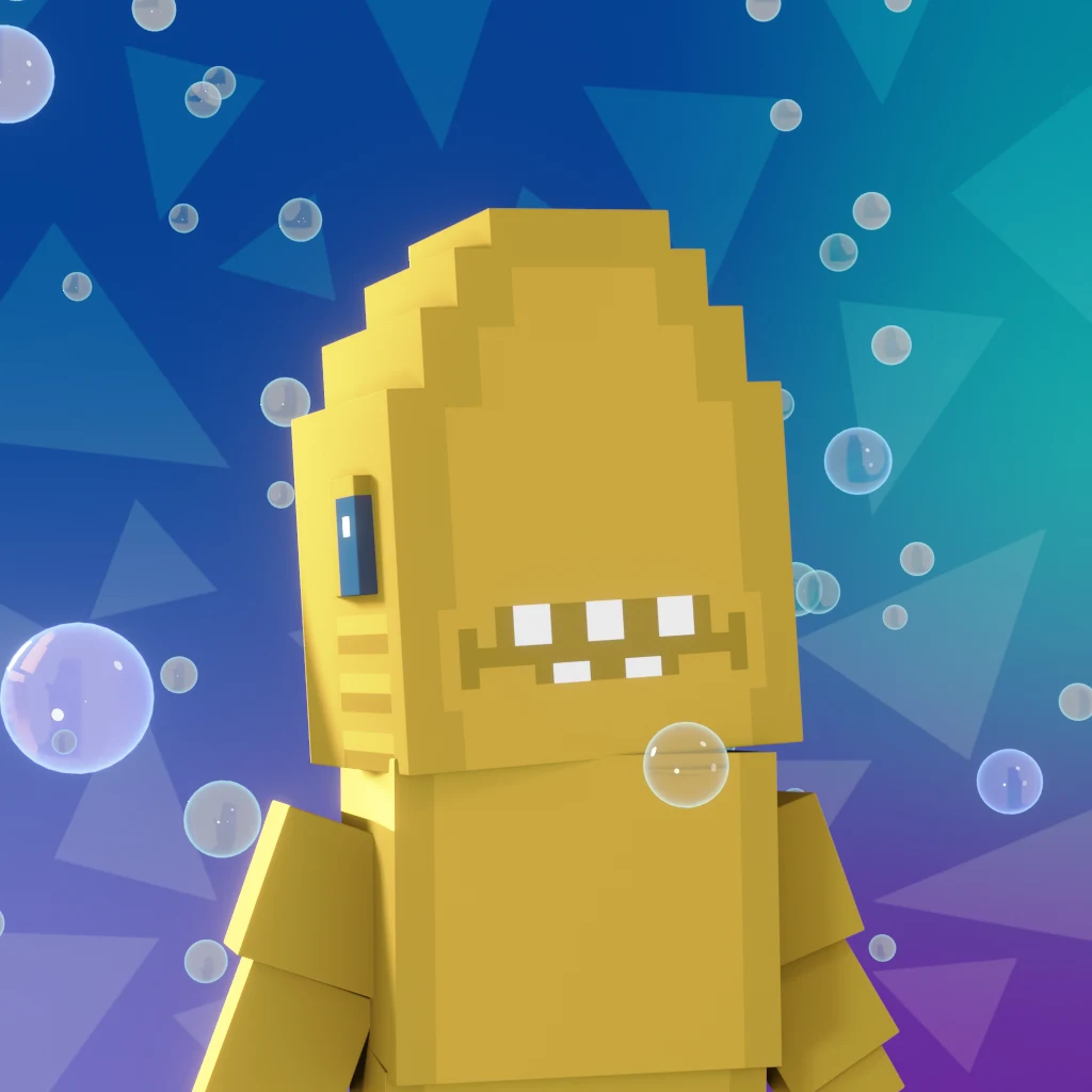 Pirate #8196 voxel render