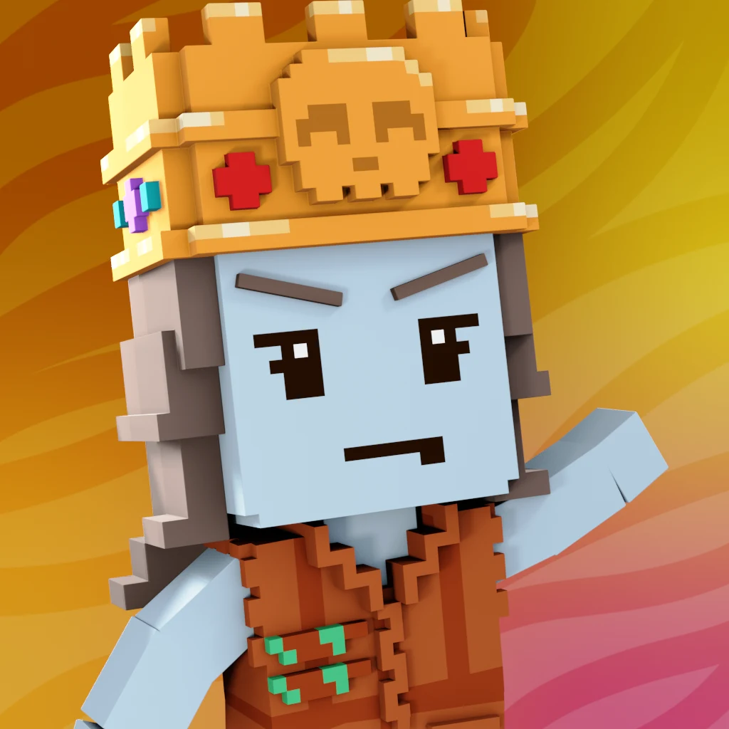 Pirate #8208 voxel render