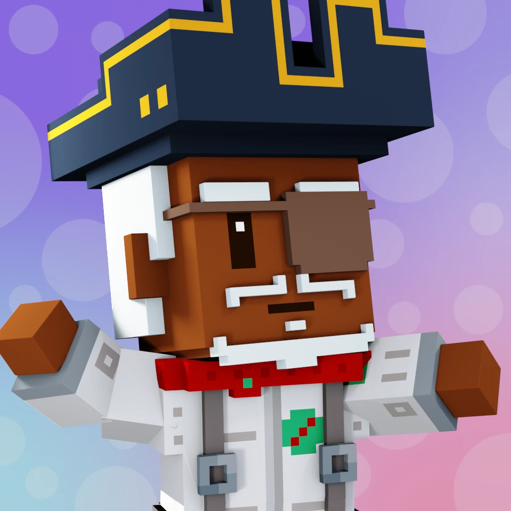 Pirate #8211 voxel render