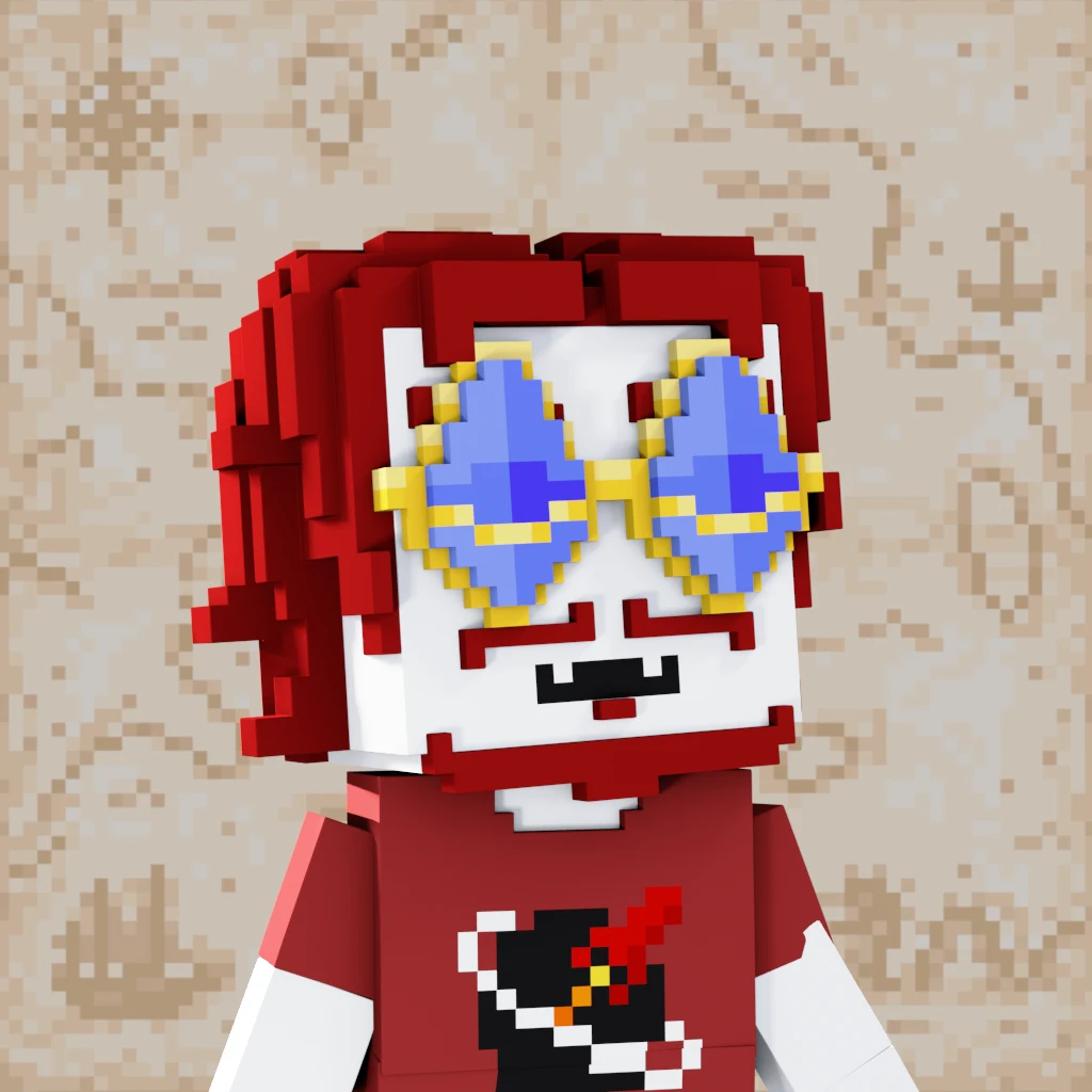 Pirate #8217 voxel render
