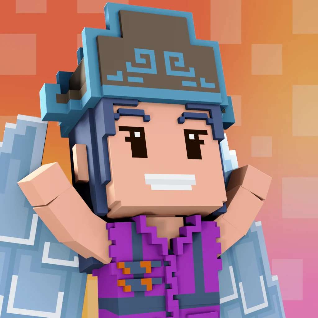 Pirate #8218 voxel render