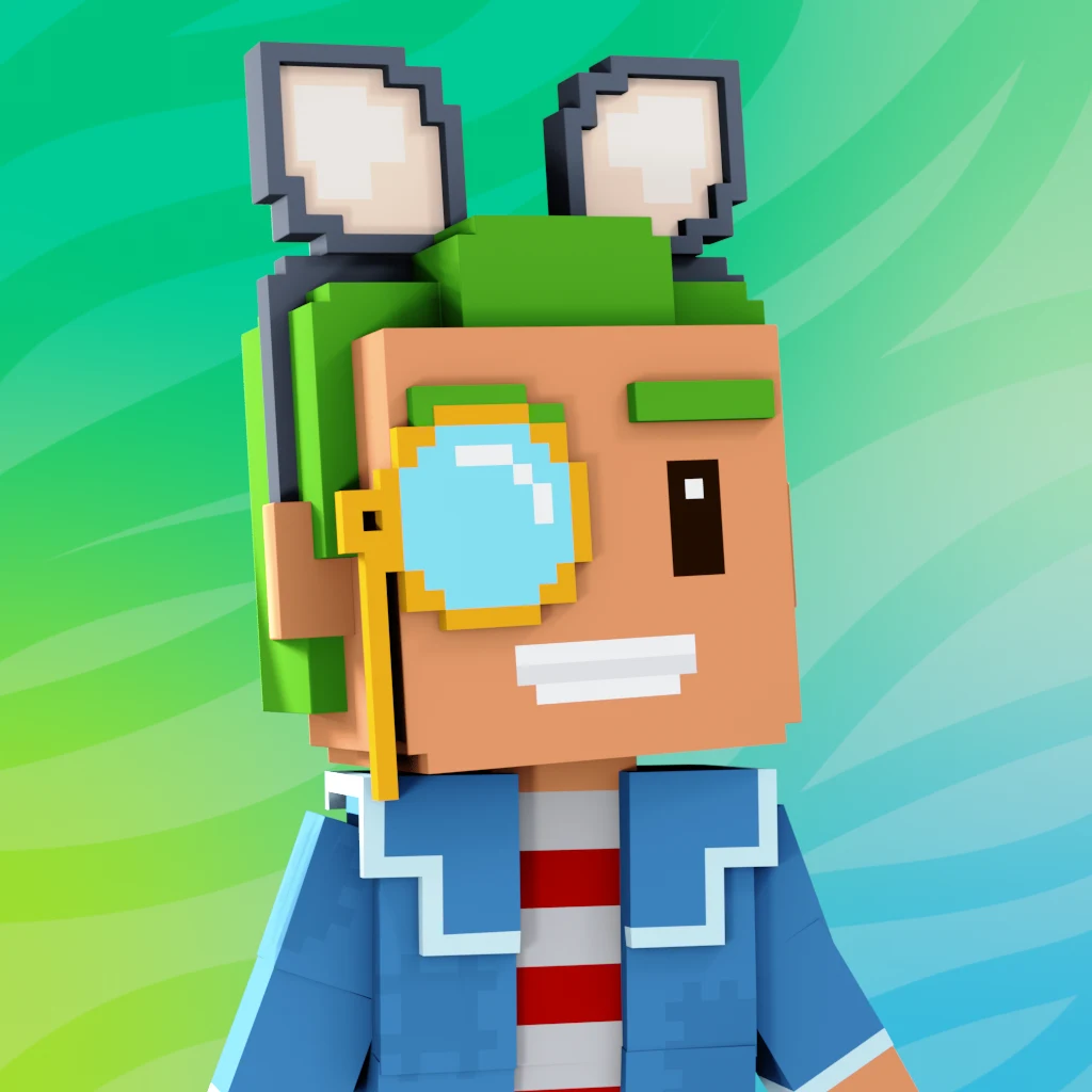 Pirate #8219 voxel render