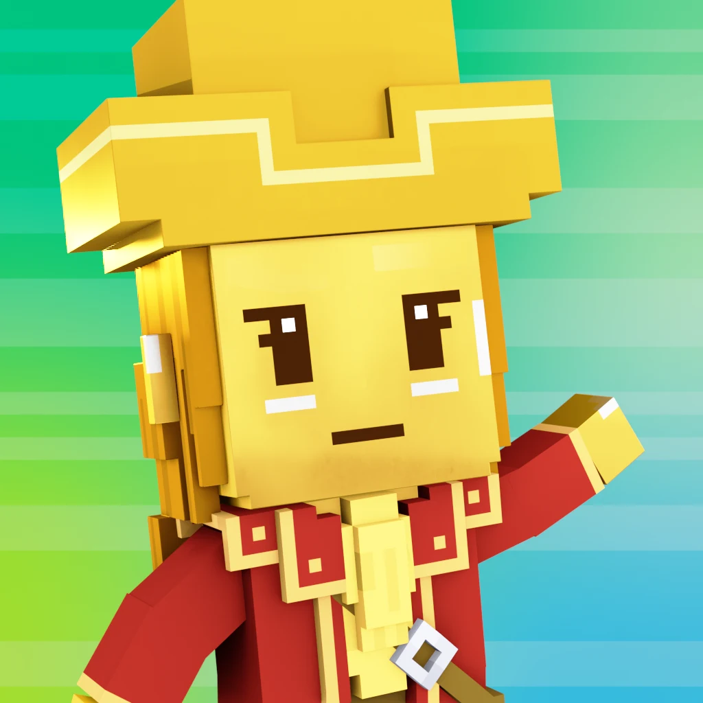 Pirate #8220 voxel render