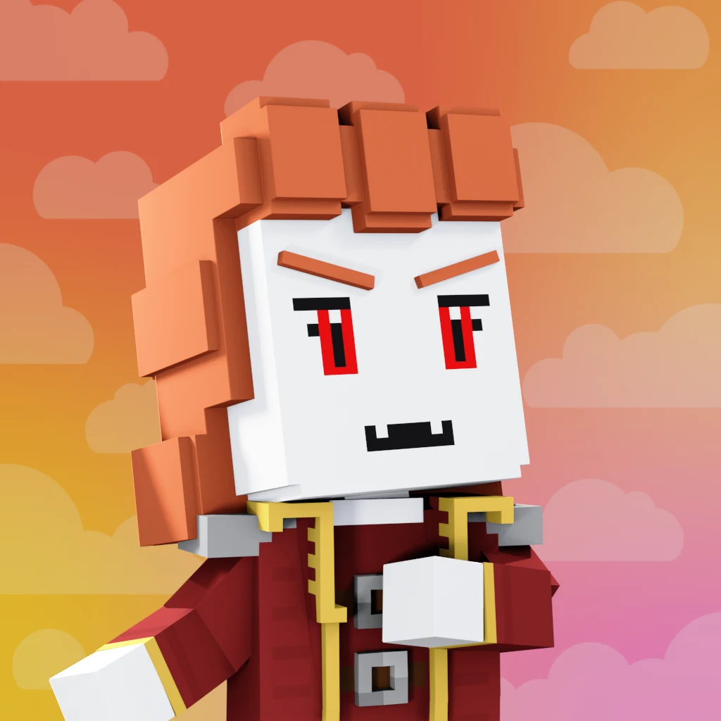 Pirate #8224 voxel render
