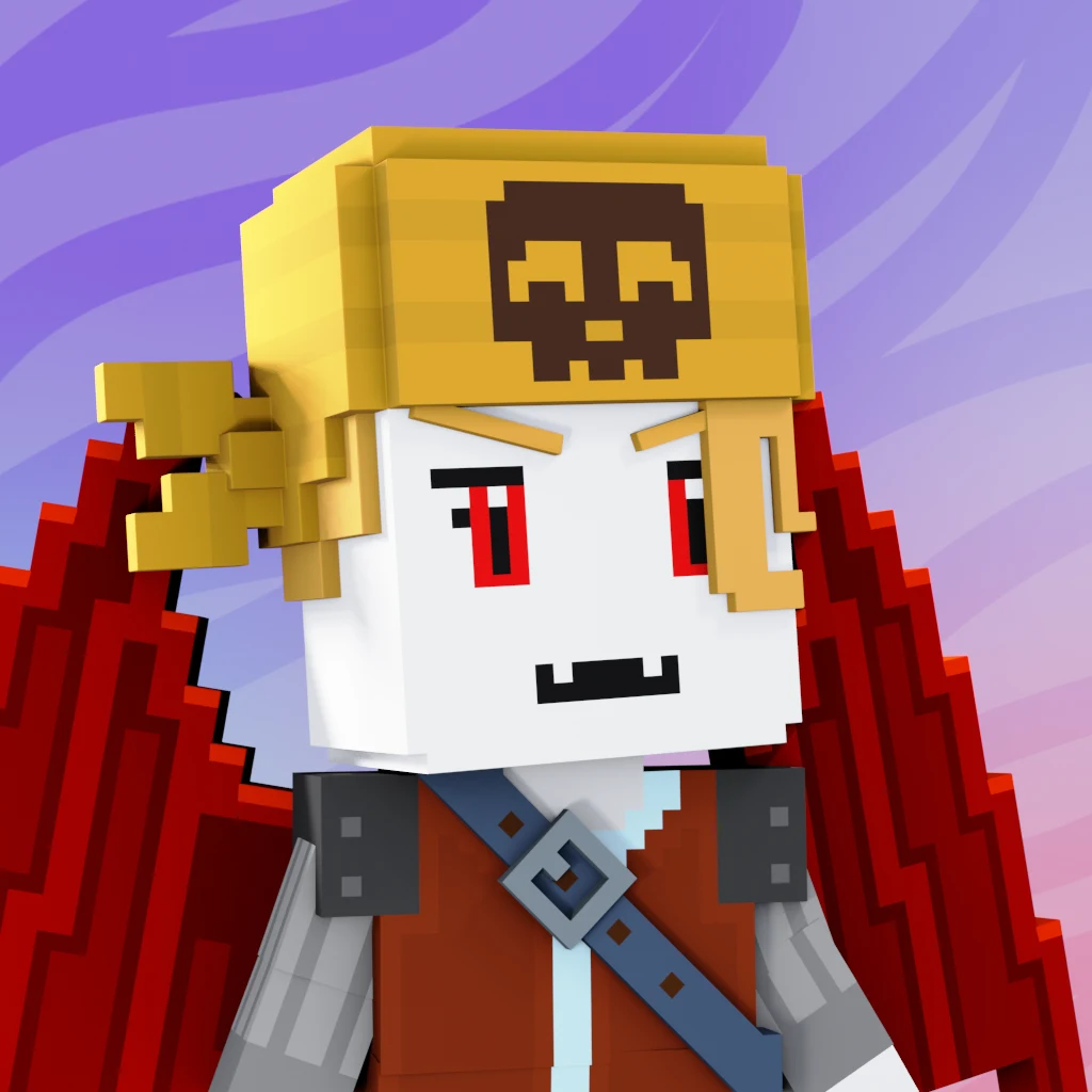 Pirate #8226 voxel render