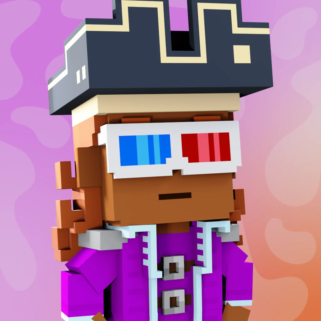Pirate #8228 voxel render