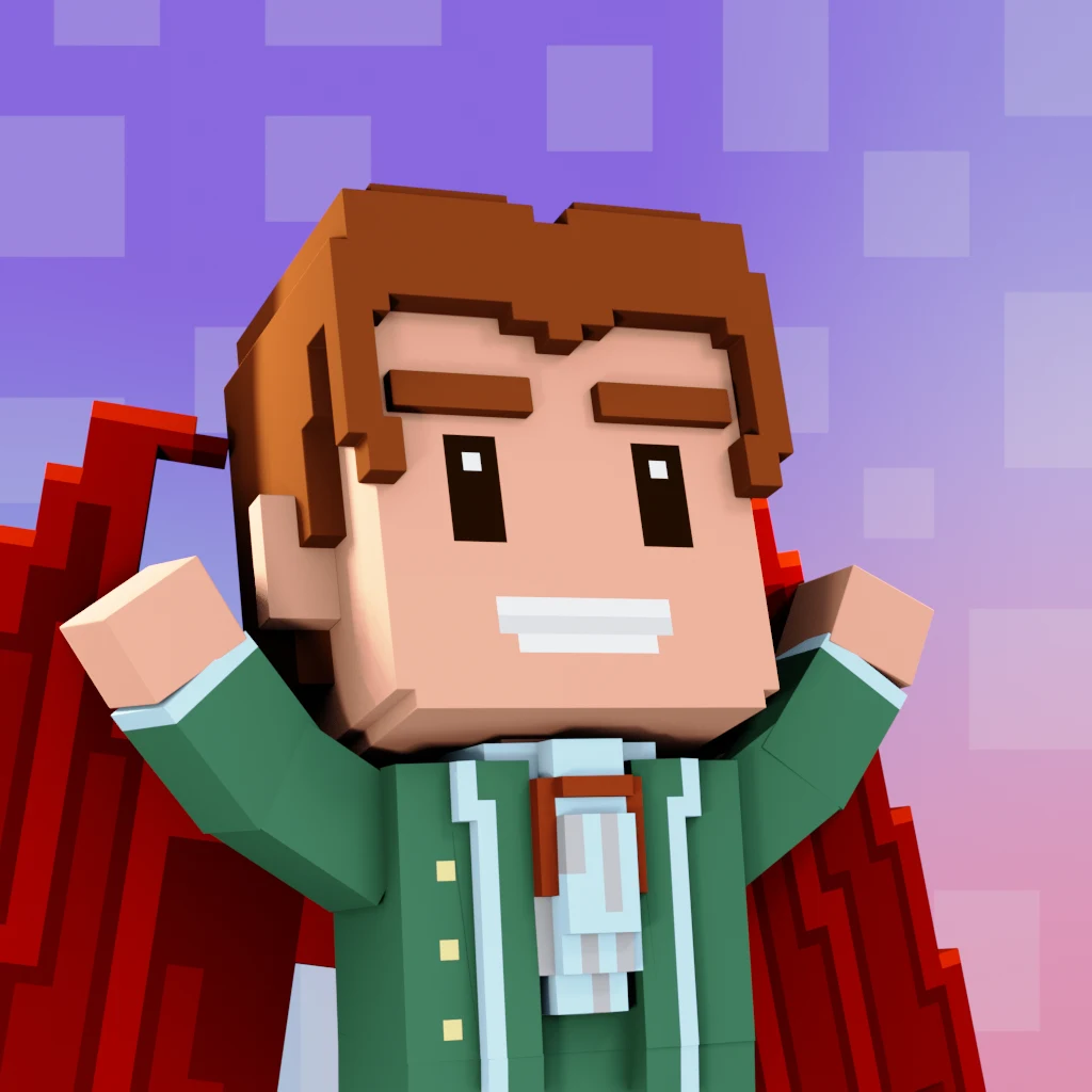 Pirate #8230 voxel render