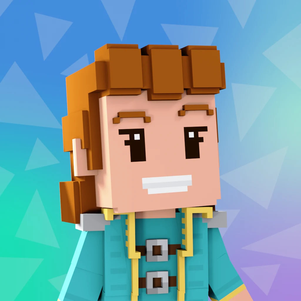 Pirate #8231 voxel render