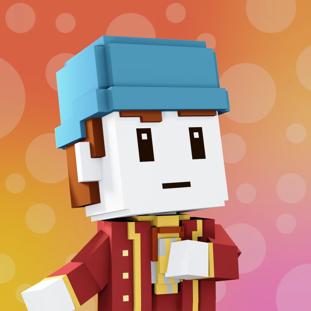 Pirate #8239 voxel render