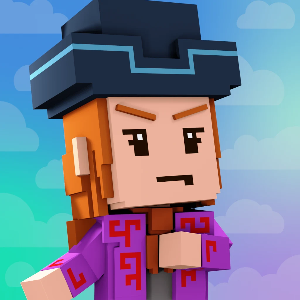Pirate #8240 voxel render