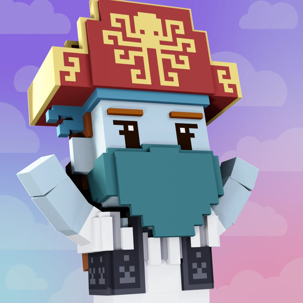 Pirate #8246 voxel render