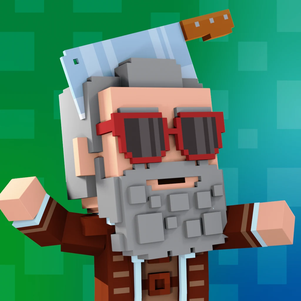 Pirate #8251 voxel render