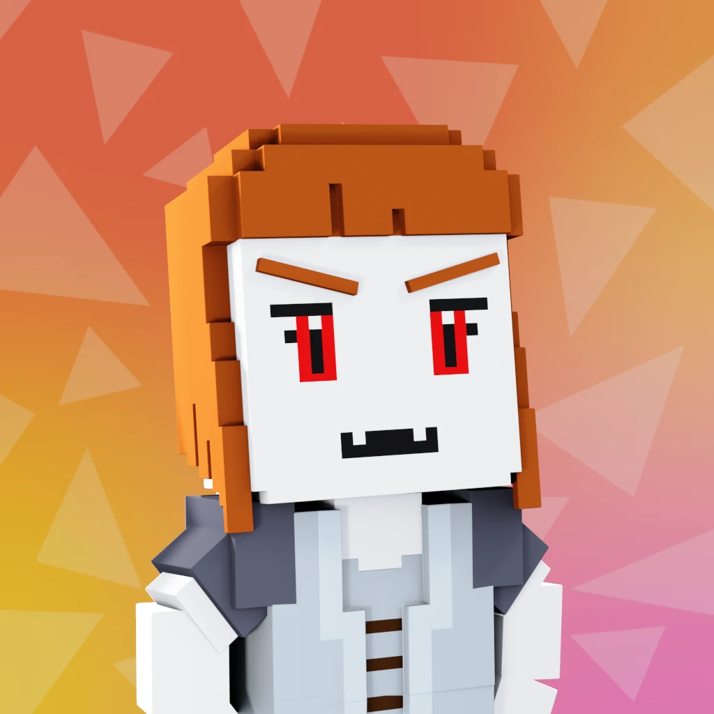 Pirate #8253 voxel render
