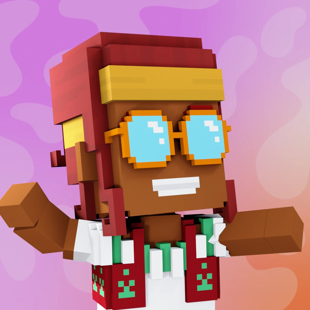 Pirate #8254 voxel render