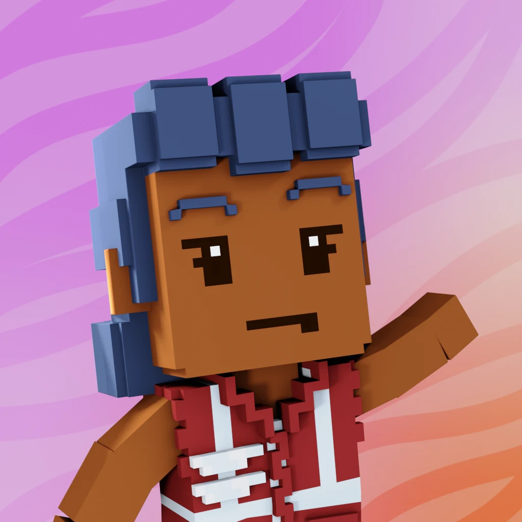 Pirate #8255 voxel render