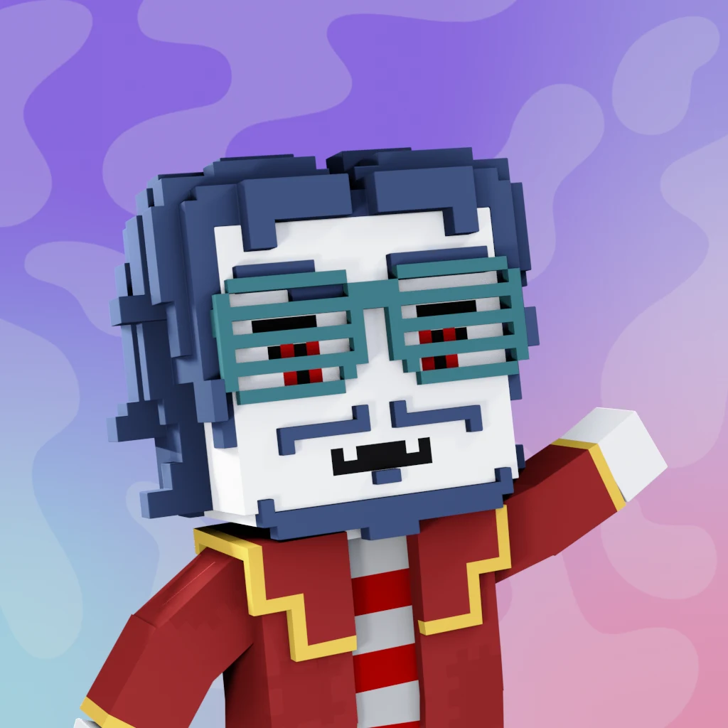 Pirate #8256 voxel render