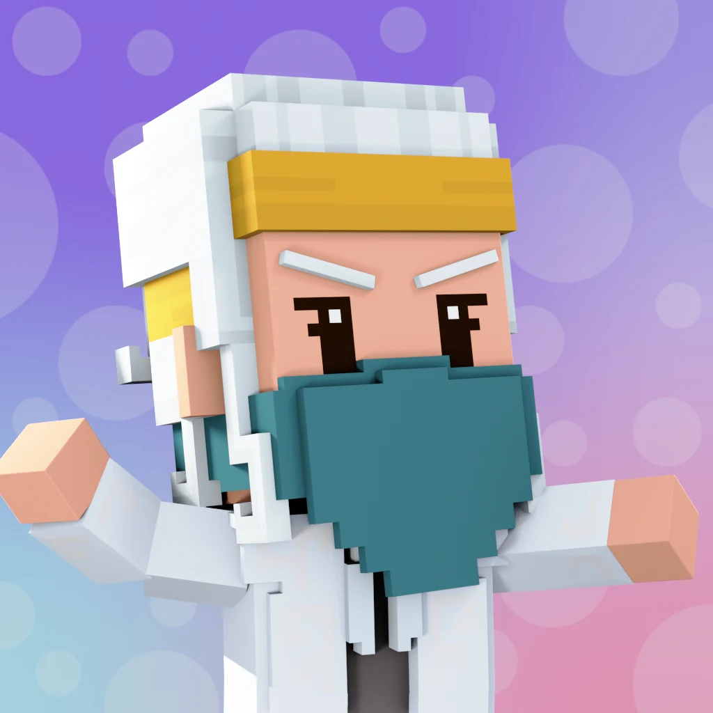 Pirate #826 voxel render