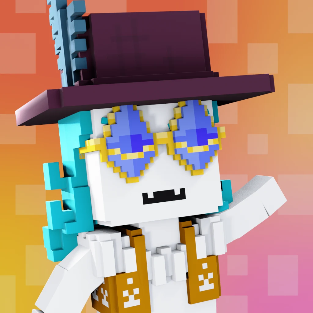 Pirate #8265 voxel render