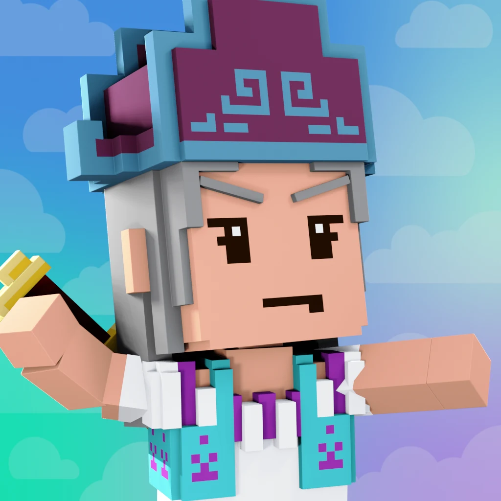 Pirate #8273 voxel render