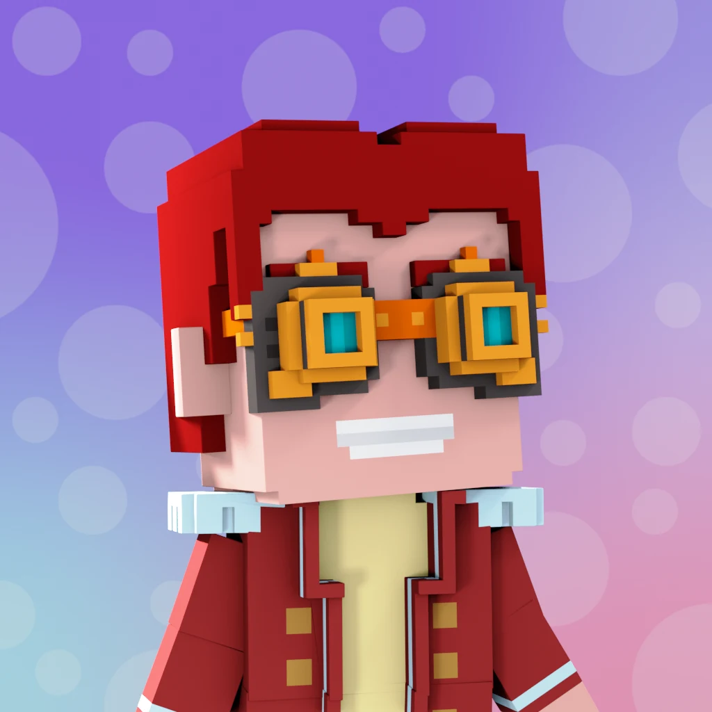 Pirate #8274 voxel render