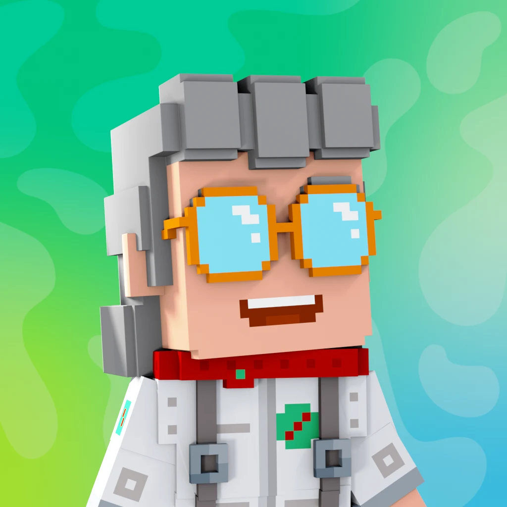 Pirate #8283 voxel render