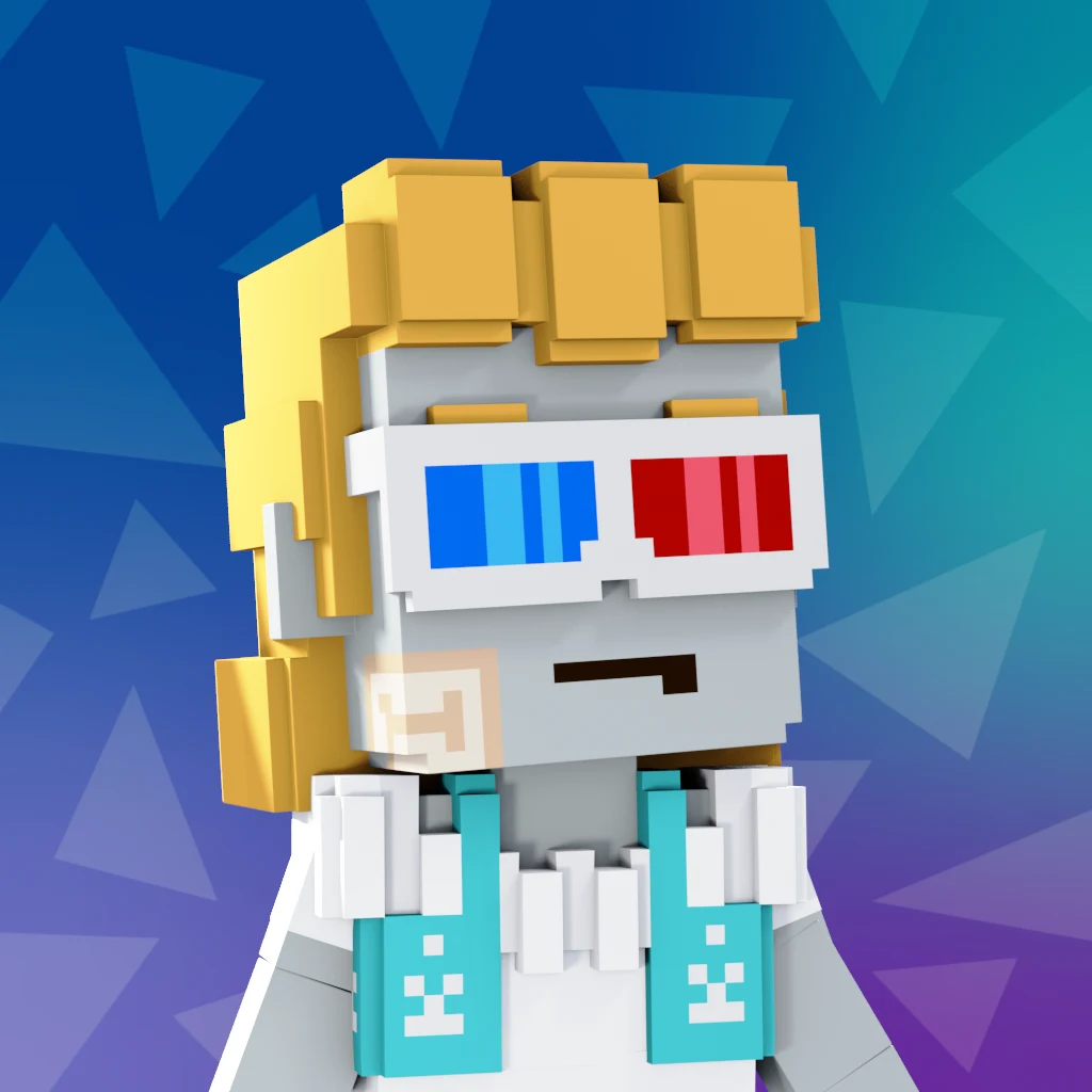 Pirate #8291 voxel render