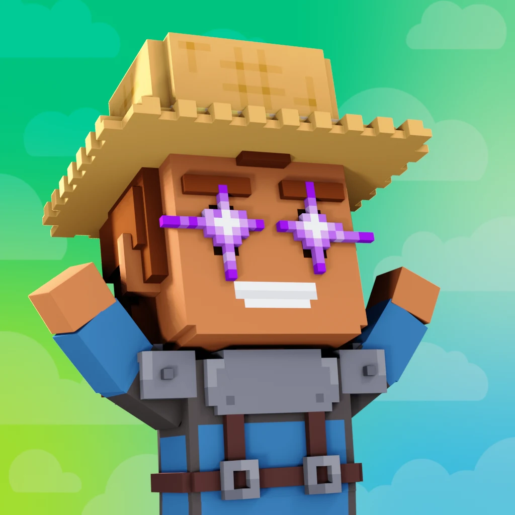 Pirate #8292 voxel render