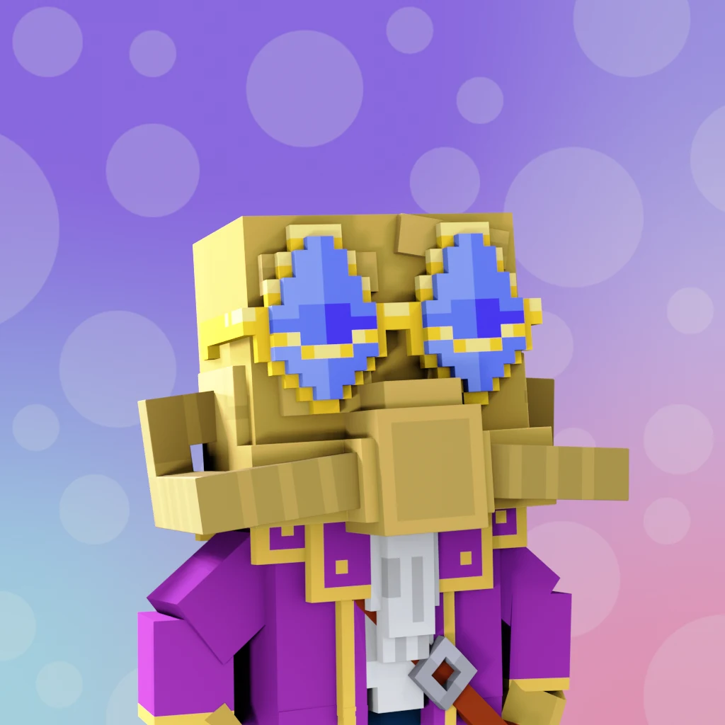 Pirate #8300 voxel render