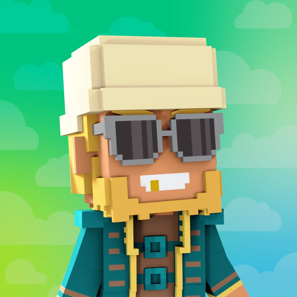 Pirate #8306 voxel render