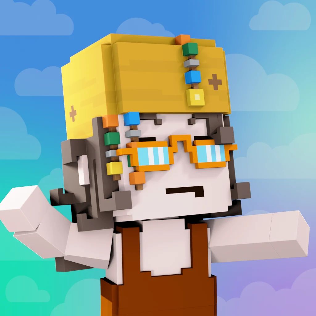 Pirate #8323 voxel render
