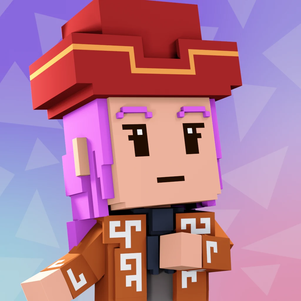 Pirate #8333 voxel render