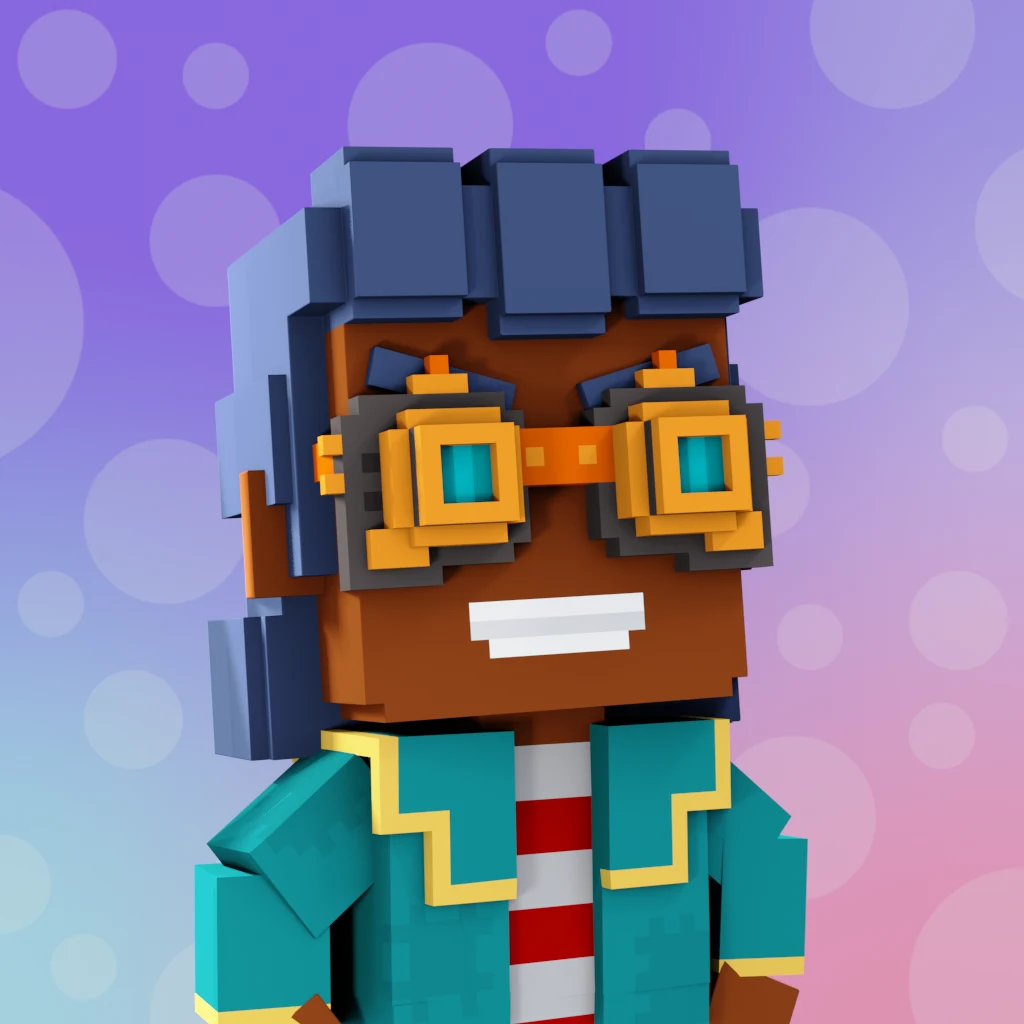 Pirate #8336 voxel render