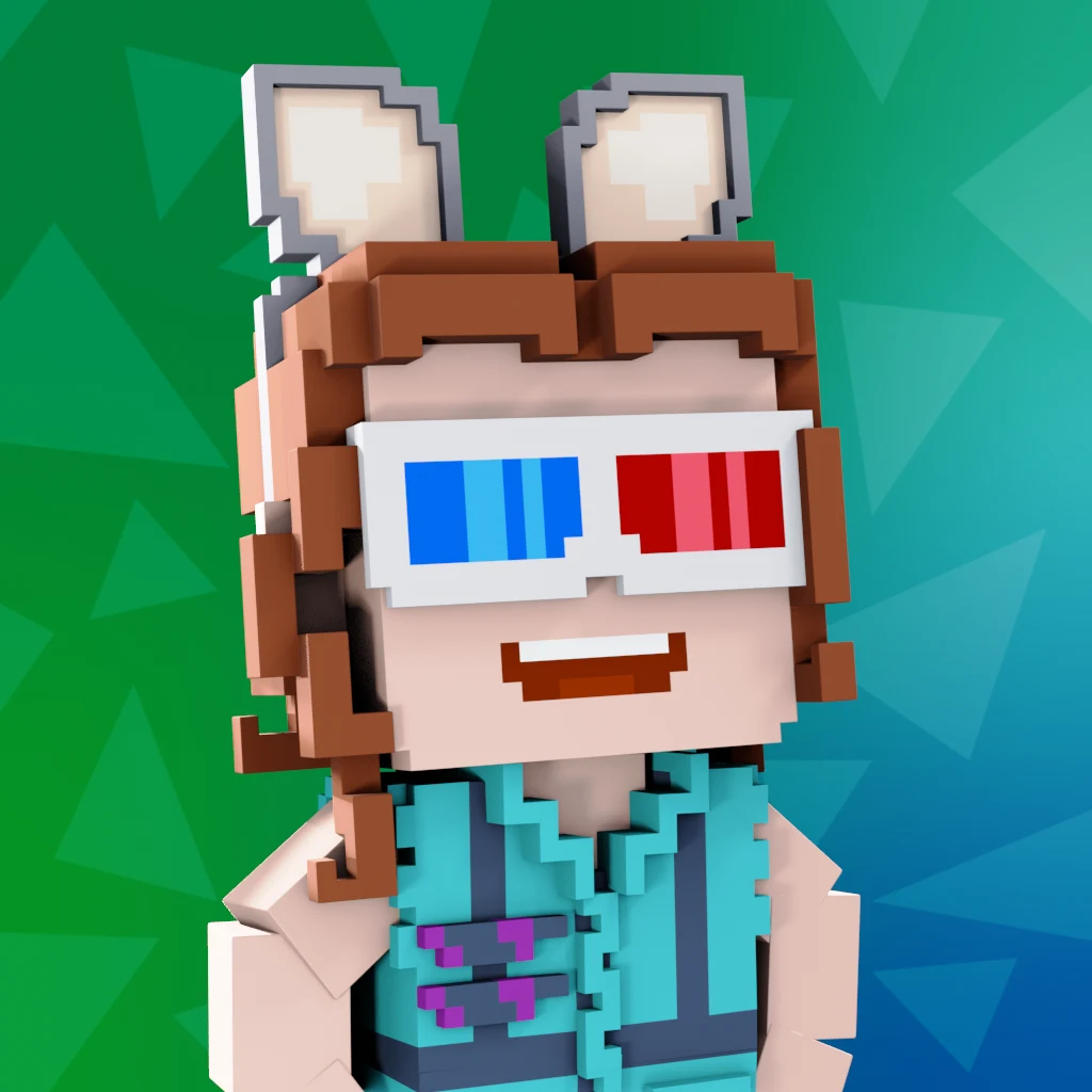 Pirate #8342 voxel render
