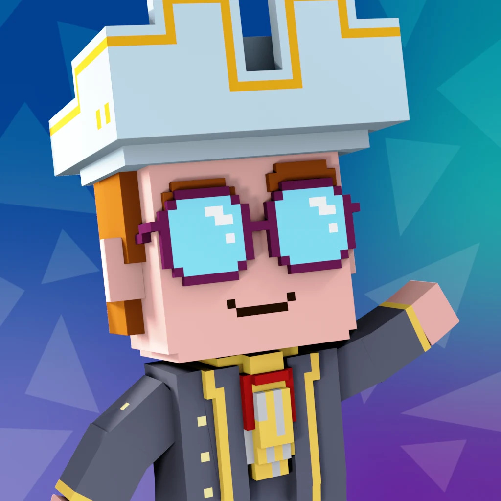 Pirate #8357 voxel render