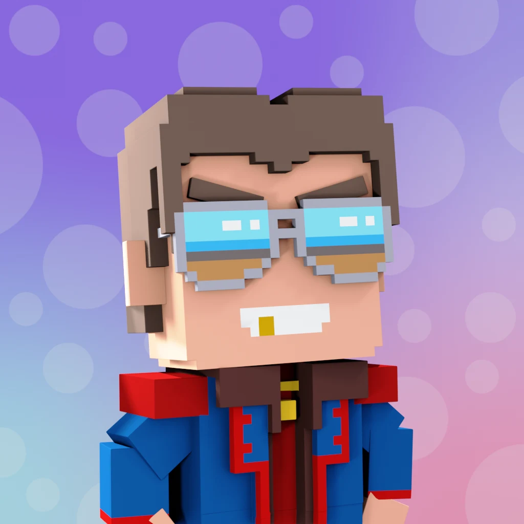 Pirate #8361 voxel render