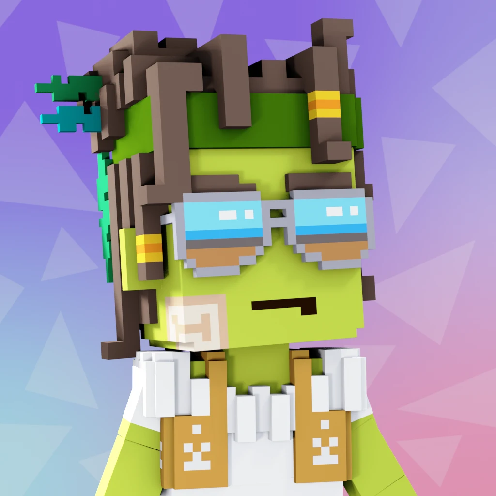 Pirate #8376 voxel render