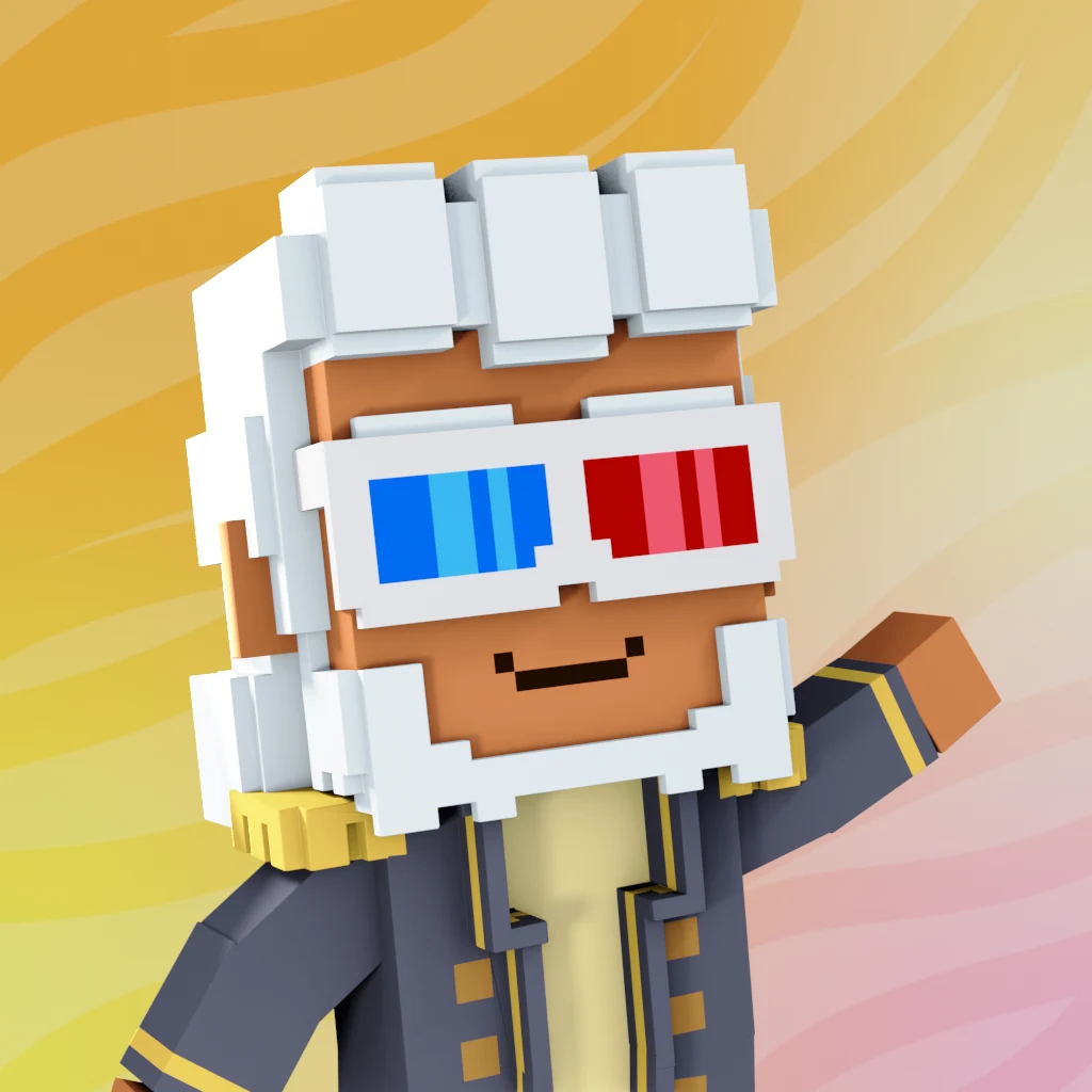 Pirate #8395 voxel render