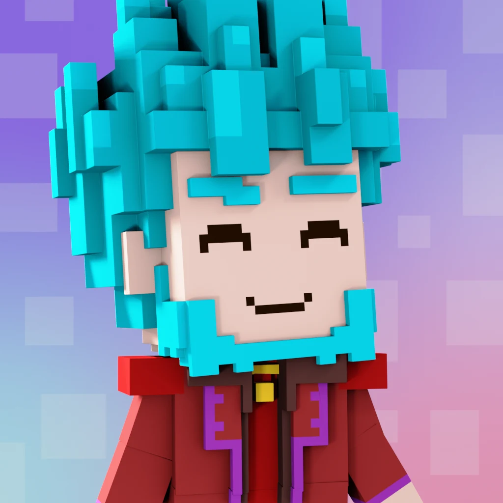 Pirate #8405 voxel render