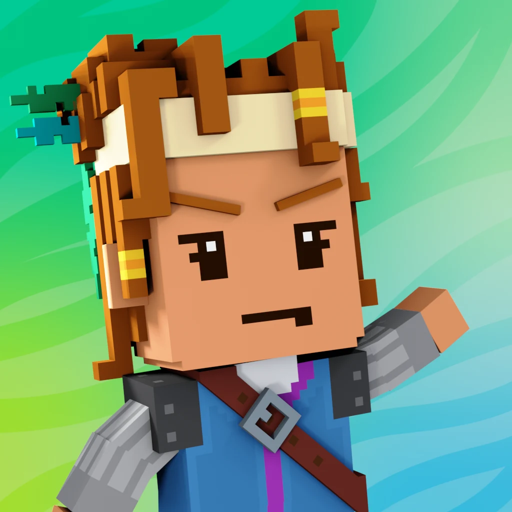 Pirate #8431 voxel render