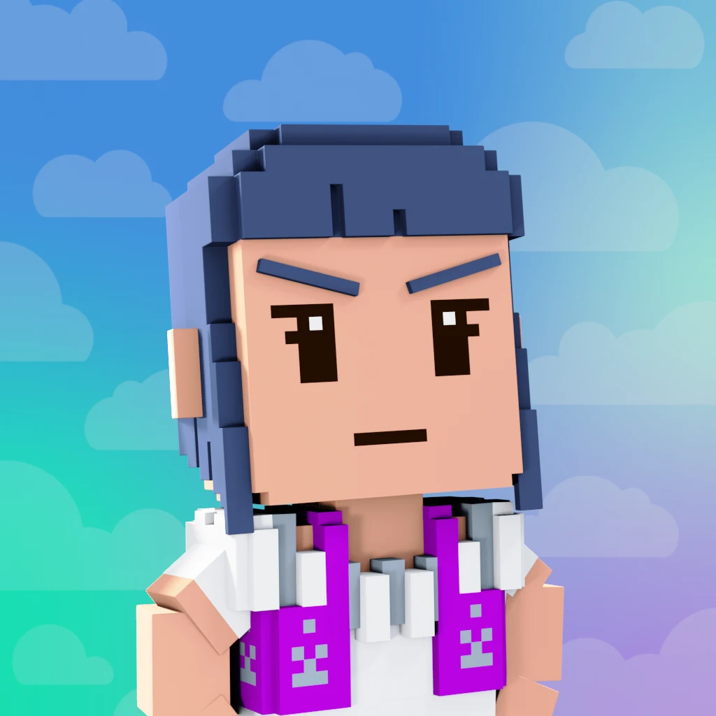 Pirate #8433 voxel render