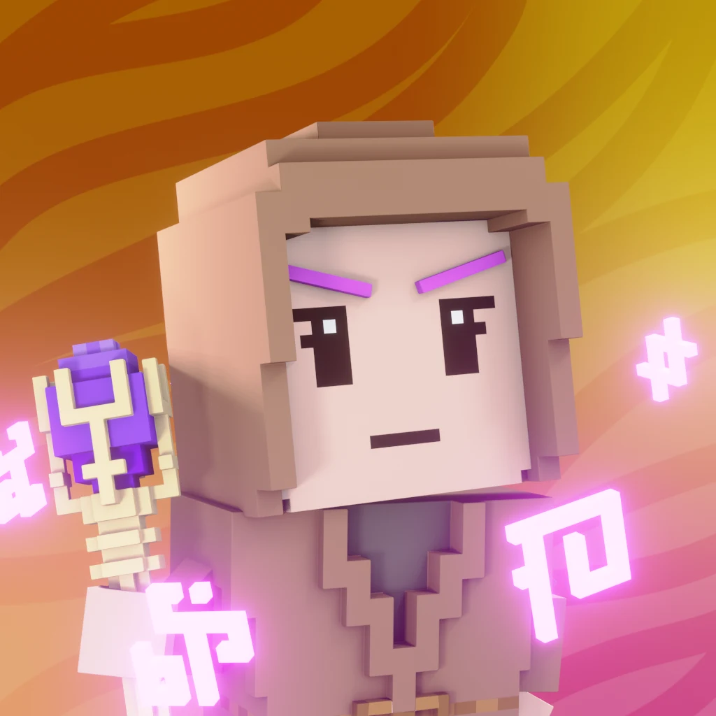 Pirate #844 voxel render