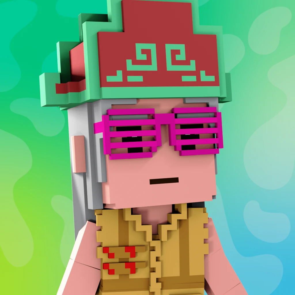 Pirate #8478 voxel render